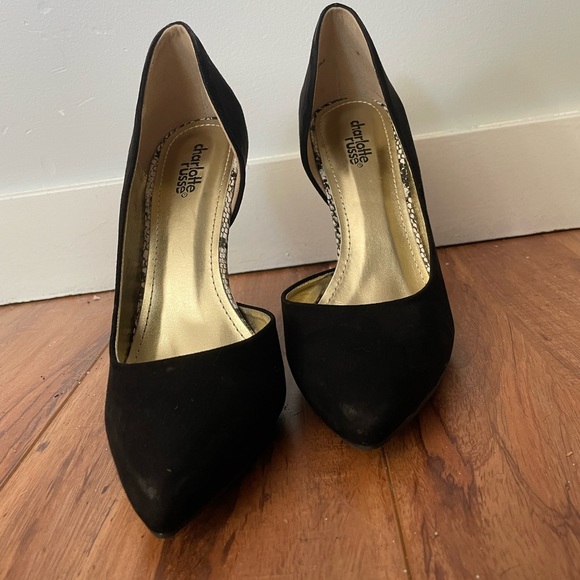 Charlotte Russe Black Heels - Picture 2 of 4